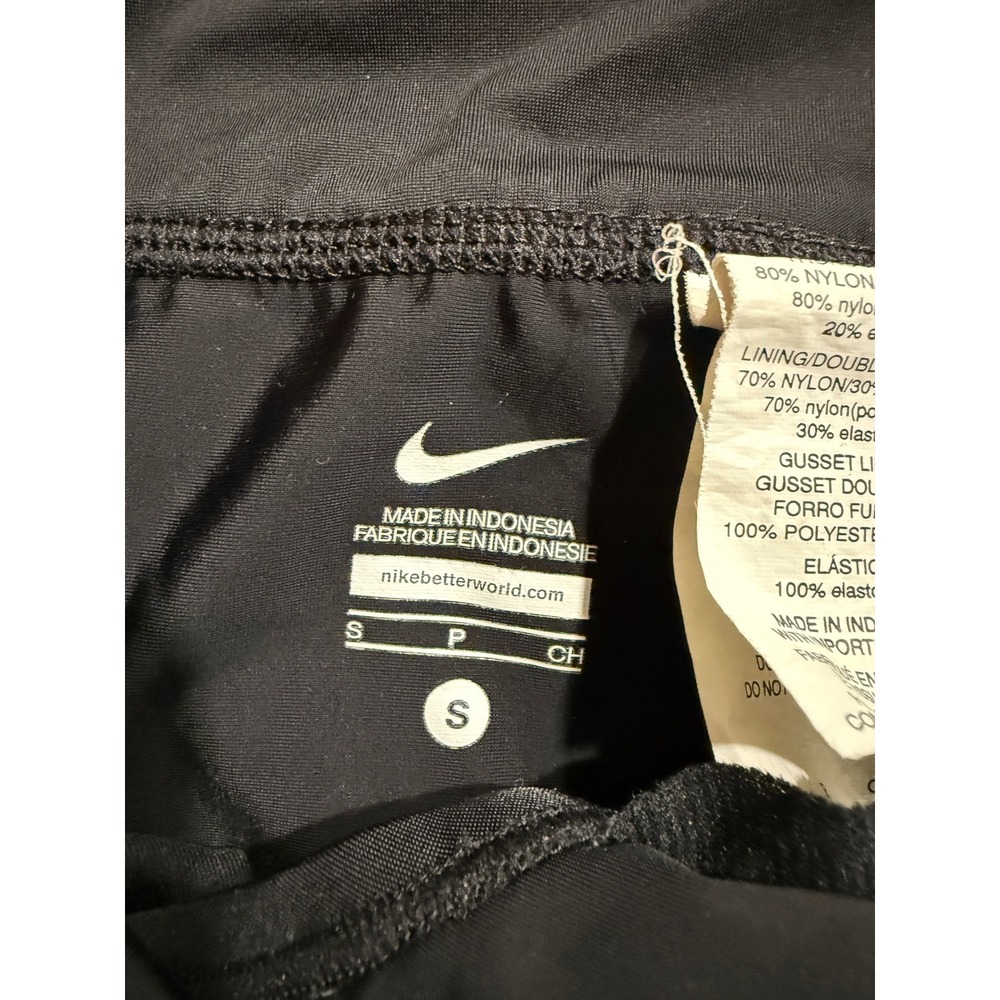 Nike‎ Black Athletic Skort Skirt with Built in Shorts Women's Size Small - Picture 4 of 8